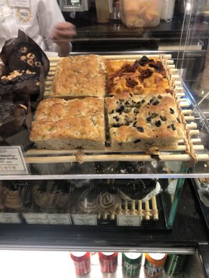 The focaccias  at Paul - The Galleria in Abu Dhabi