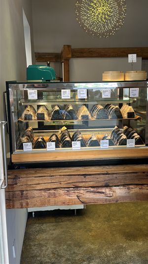 Onigiri options!  at Kakigori in Barcelona