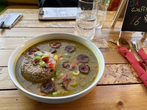   at Soul Food Vendor in Plymouth