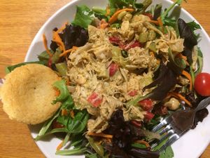 Crabbie Salad at Bean Vegan Cuisine in Charlotte