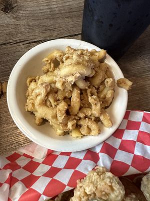 Side Mac and cheese  at Bean Vegan Cuisine in Charlotte