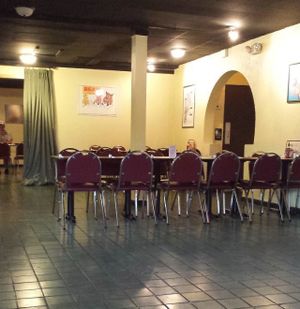 spacious seating at Bean Vegan Cuisine in Charlotte