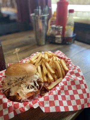 Bean Vegan Cuisine - BBQ Sandwich  at Bean Vegan Cuisine in Charlotte