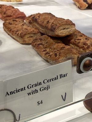 Vegan pastey at The HoneyBirch Bakehouse in Cleveland