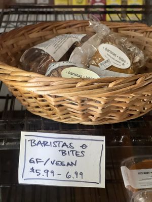 Vegan bakery bites  at Rosemont Market & Bakery in Yarmouth