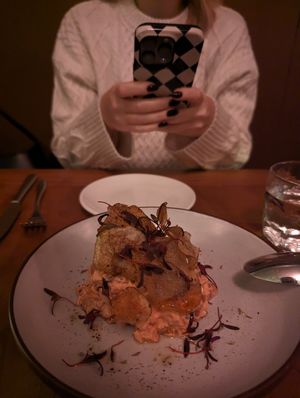 Best dish of the night, the beet salad at Pietramala in Philadelphia