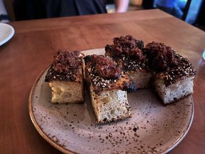 Sourdough focacciaa  at Pietramala in Philadelphia