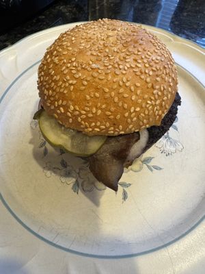 Veggie burger  at Pietramala in Philadelphia