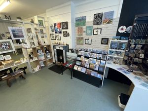   at Badly Drawn Cat Cafe and Gallery in Orkney Islands