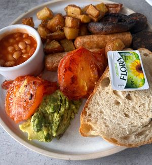   at Good Karma Coffee House in Brighouse