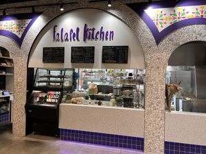 Store front    at Falafel Kitchen - Food Stall in Dublin