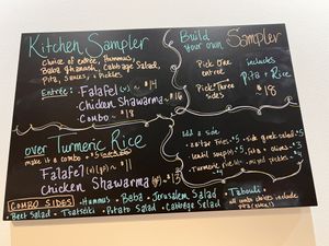   at Falafel Kitchen - Food Stall in Dublin