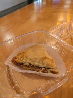 Vegan walnut baklava at Falafel Kitchen - Food Stall in Dublin