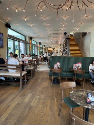 Downstairs dining room 2  at Cafe Extrablatt in Cologne