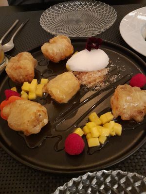 Dessert at Restaurante Céu in Faro