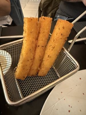 Polenta batons  at Restaurante Céu in Faro