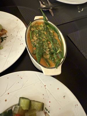 Bali greens   at Restaurante Céu in Faro