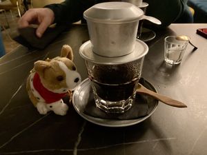 Vietnamesischer Kaffee, sehr lecker!  at Bless in Hamburg