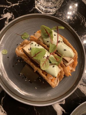 Vegane Tacos „asiatisch"  at Bless in Hamburg