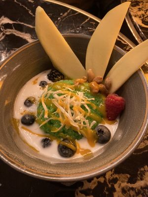 Milchreis als Dessert   at Bless in Hamburg