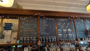 Menu at Bluestone Roasting Co in Saugerties