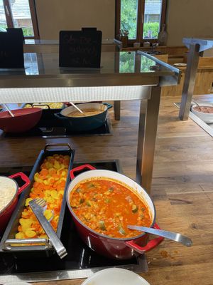 Veggie Gulasch  at Gut Hügle Erlebnishof in Ravensburg