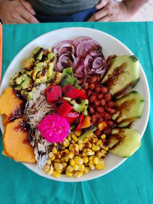 Viva Mexico Buddha bowl at Jungle Vibes At The Marina (by Arabella) in Lanzarote