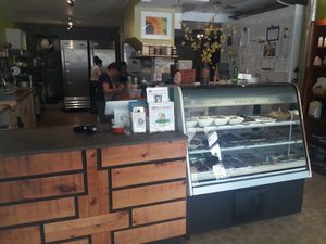 Staff hard at work making deliciousness :-) at SimplyRaw Express in Ottawa