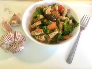 100% GF Vegan Pasta Salad at SimplyRaw Express in Ottawa