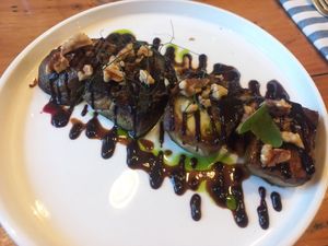 Aubergine at Agrofficina in Rimini