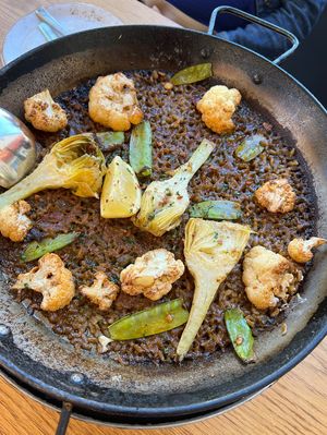Vegan Paella (no mayo)  at Telefèric Barcelona in Los Gatos
