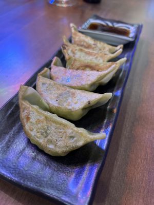 vegan gyozas  at Ramen Shifu - Consell de Cent in Barcelona