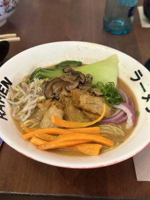Creamy miso ramen  at Ramen Shifu - Consell de Cent in Barcelona