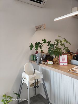 Interior at Six Spring Vegetarian Cafe in Penang