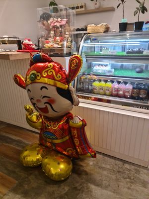 Inside at Six Spring Vegetarian Cafe in Penang