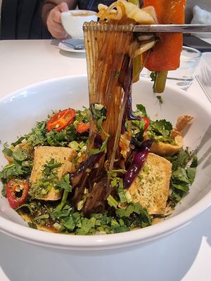 Noodz at Six Spring Vegetarian Cafe in Penang