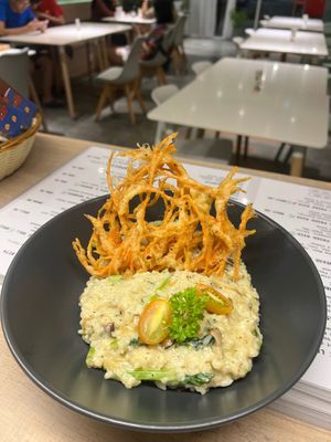 Risotto at Six Spring Vegetarian Cafe in Penang