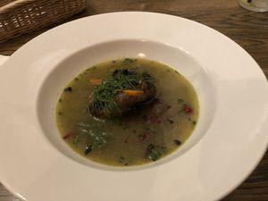 Soup  at Kwestia Czasu in Bialystok
