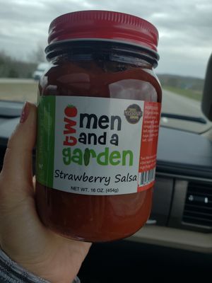 Strawberry Salsa at Daily Flavors Eatery and Juice Bar in Festus