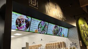 Tofu & Beyond meat options   at BLL - The Budda Bowl Project - Departures in Billund