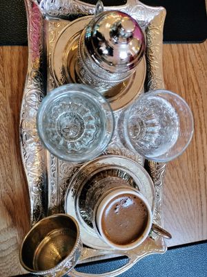 Turkish coffee at Anatolia in Basel