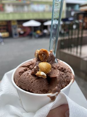 Vegan Ferrero rocher ice cream  at Berry's - Charco in Tenerife