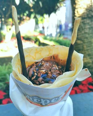 Crêpes vegano de Ferrero at Berry's - Charco in Tenerife