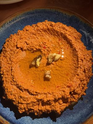 Muhammara  at Moustache in New York City