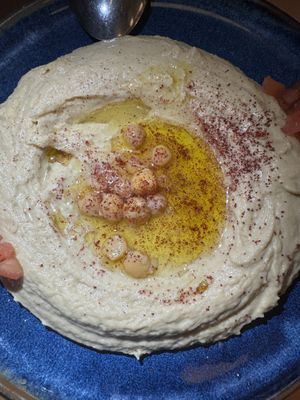 Hummus  at Moustache in New York City