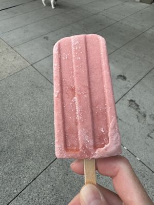 Strawberry coco pop  at Occasionally Honey in Coquitlam