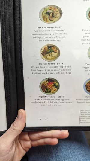  at SUNRISE RAMEN & SUSHI in Palatine