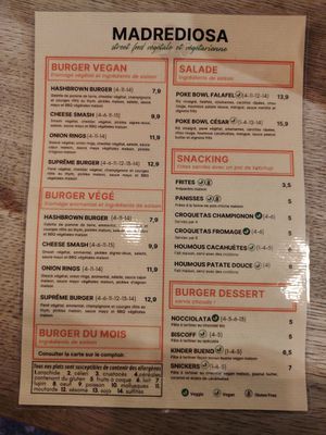 Les meilleurs burgers vg vegan de Montpellier!! at Madrediosa in Montpellier