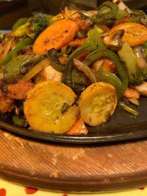 Veggie Fajita  at El Patio Mexican Grill in Wytheville