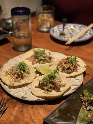 Mushroom tacos   at SumoMaya in Scottsdale
